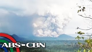 Bulkang Taal nagalboroto mga residente pinalilikas  TV Patrol [upl. by Attehcram407]