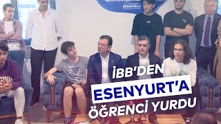 ESENYURT ERKEK ÖĞRENCİ YURDU AÇILDI [upl. by Satsok]