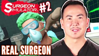 Surgeon Performs Kidney Transplant In Surgeon Simulator • Professionals Play [upl. by Jedlicka322]