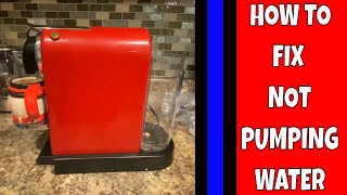 How To Fix Your NESPRESSO Coffee Machine That Wont Pump Water  Air Lock  EASIEST Method I Can Find [upl. by Katuscha227]