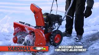 YARDMAX® 22quot 2Stage Snowblower [upl. by Maite]