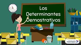 Los Determinantes Demostrativos [upl. by Oirobil]