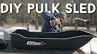 How To Build A Pulk SledOtter Sport Sled Modifications [upl. by Vanna828]