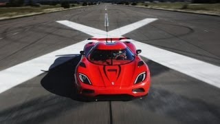 Faster Than a Bugatti Veyron Koenigsegg Agera R  CAR and DRIVER [upl. by Ahsaret]