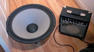 Guitar Speaker Test And Replacement [upl. by Elleraj]