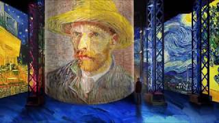 Van Gogh la nuit étoilée à l’Atelier des Lumières [upl. by Anabelle]