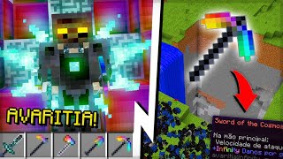 ✔️ O MOD MAIS APELÃO OP JÁ FEITO PARA O MINECRAFT  Avaritia [upl. by Socram]