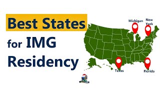 Best states for international medical graduates IMG residency [upl. by Rissa805]