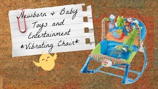 Baby Vibrating Chair FisherPrice Infant to Toddler Rocker [upl. by Hannan462]