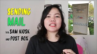 How to send mail in Singapore using SAM Kiosk and Post Box [upl. by Nerraw53]