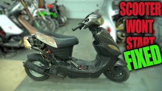 THIS will FIX your 50cc Scooter That WONT START 3 Easy Steps to Diagnose [upl. by Damalus404]