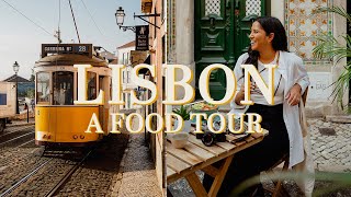 LISBON FOOD TOUR  6 Places You NEED To Try [upl. by Nuahsed]