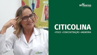 Citicolina e seus Benefícios na Atenção e Memória [upl. by Aniat]