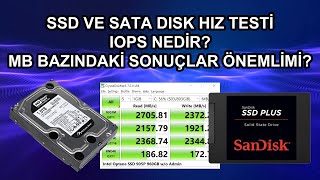 SanDisk SSD Hız Testi  SSD Disk Hızı Nasıl Ölçülür CrystalDiskMark [upl. by Hickey]