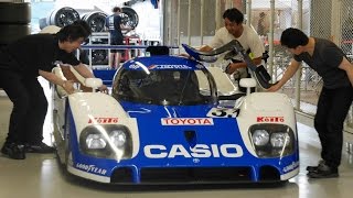 TOYOTA TS010 Exiting the pit Great V10 Sound [upl. by Kial506]