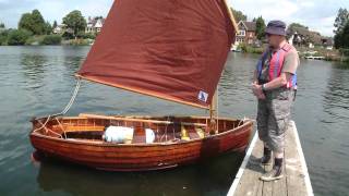 Swallows and Amazons Dinghy sails on the River Thames [upl. by Keyser802]