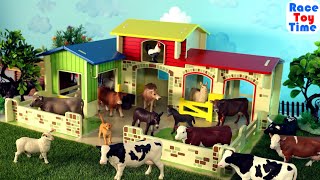 Cows and Farm Animal Toys [upl. by Klug]