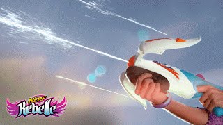 NERF Rebelle Super Soaker Tri Threat Blaster  Official TV Spot [upl. by Dyann]