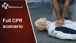 Full CPR scenario [upl. by Vaenfila]