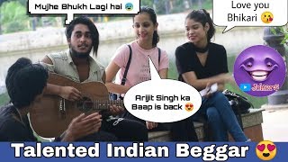 Epic Beggar Singing With A Twist Prank Part 2 [upl. by Rosecan]