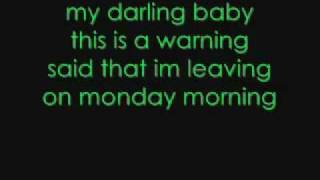 Melanie Fiona  Monday Morning lyrics HQ [upl. by Spalla514]