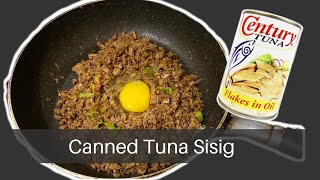 CENTURY TUNA SISIG RECIPE  BUDGET ULAM [upl. by Lledrac]