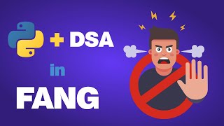 Is DSA using python not preferred in FANG [upl. by Rephotsirhc]