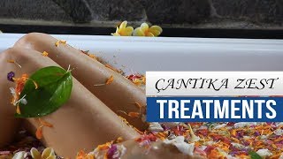 Cantika Zest Spa Treatments • Bali Massage full body facial and foot • Body scrub • Flower bath [upl. by Vivienne]