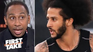 Colin Kaepernick got caught up in his feelings and threw his knowledge away Stephen A  First Take [upl. by Labotsirc339]