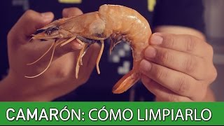 Cómo limpiar camarones  Chef Tip [upl. by Relly]