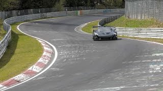 McLaren P1 LM sets record at the Nürburgring [upl. by Hepza]