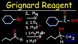 Grignard Reagent Reaction Mechanism [upl. by Tench]