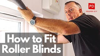 How to Fit Roller Blinds [upl. by Mallina]