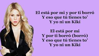 Shakira  Loca Spanish version ft El Cata LyricsLetra [upl. by Asylem451]