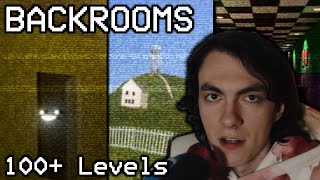 The Backrooms First 100 Levels EXPLAINED [upl. by Kilgore]