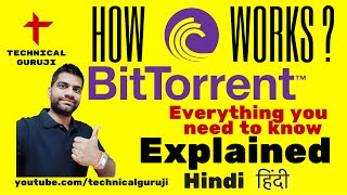 HindiUrdu How Torrents work BitTorrent Explained in Detail [upl. by Silva528]