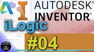 04 AUTODESK INVENTOR ilogic Tutorial  Variables [upl. by Stahl]