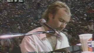 Live Aid 1985 quotPhil Collinsquot Against All Odds [upl. by Oiramel]