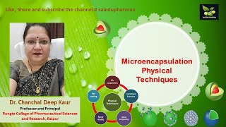 Microencapsulation Physical Techniques saiedupharmaa [upl. by Nilats888]