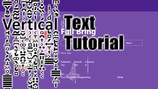 X̝͕̪̪̅̄̅̌͛͐̾b͆͗̃̈́̌ͦo͊̾x̒͛̓ͤ͑̂ One  How To Get Vertical Text In Your Name [upl. by Aniakudo]