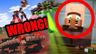 Everything WRONG with our videos VILLAGER NEWS 2 3 amp 4 [upl. by Hsina]