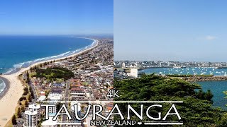 TAURANGA NEW ZEALAND DRONE VIEW [upl. by Chester121]