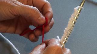 Double Ended Hook Crochet Crohook Part 1 [upl. by Orwin568]