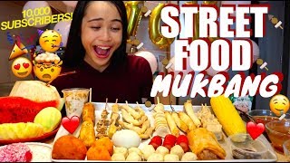 FILIPINO STREET FOOD MUKBANG  Balut Taho Kwek Kwek Fishball Kikiam etc [upl. by Annairoc701]