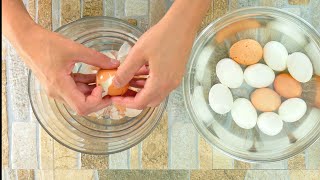 100YearOld Trick To PEELING HardBoiled EGGs 🥚 [upl. by Standush]