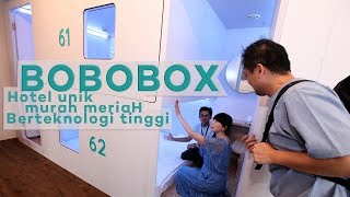 BOBOBOX Hadir di Bandung Hotel Unik Murah Meriah dan Berteknologi Tinggi [upl. by Ahsieit430]