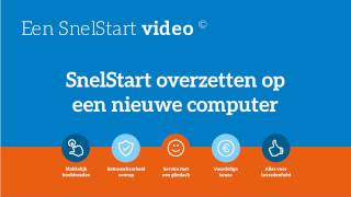 SnelStart overzetten op een nieuwe computer [upl. by Annala]