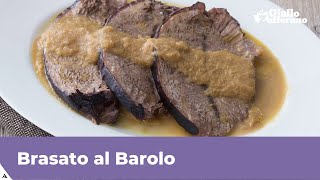 BRASATO AL BAROLO RICETTA ORIGINALE [upl. by Sivatco897]