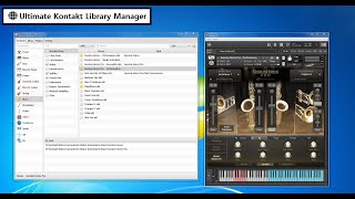 Ultimate Kontakt Library Manager  Overview [upl. by Enilorak]