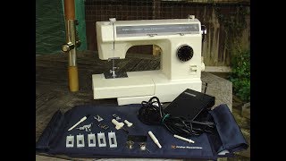 Frister Rossmann Beaver 9 MK II sewing machine [upl. by Andrade756]